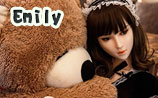 supermodel type 163Plus Emily play bear