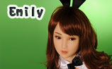 supermodel type 163Plus Emily cosplay bunny girl
